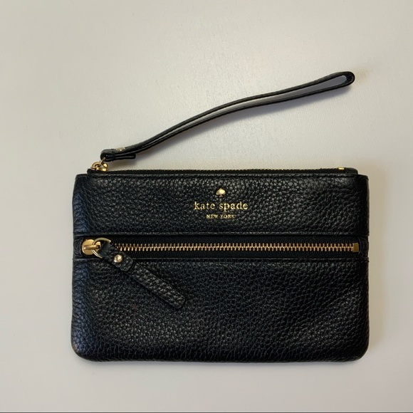 kate spade Handbags - Kate Spade Black Small Wristlet
